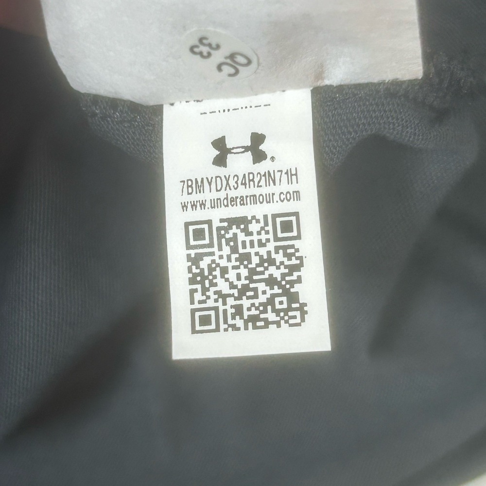 Under Armour T-Shirt Men's M Black Vintage Branded Script Short Sleeve Loose NEW - Picture 8 of 11
